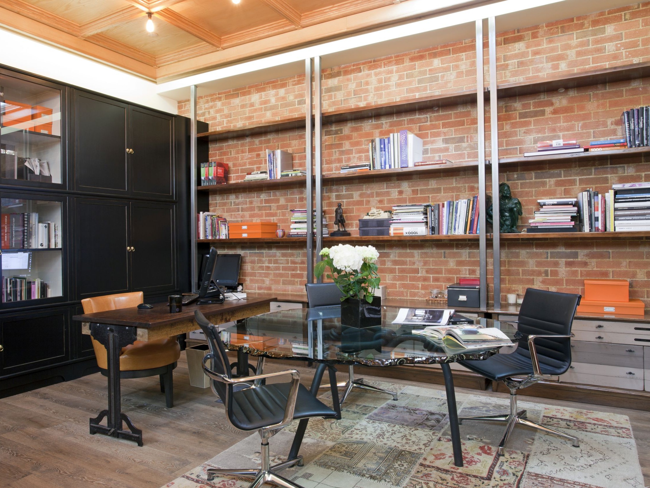 luxury office bookcase & shelving