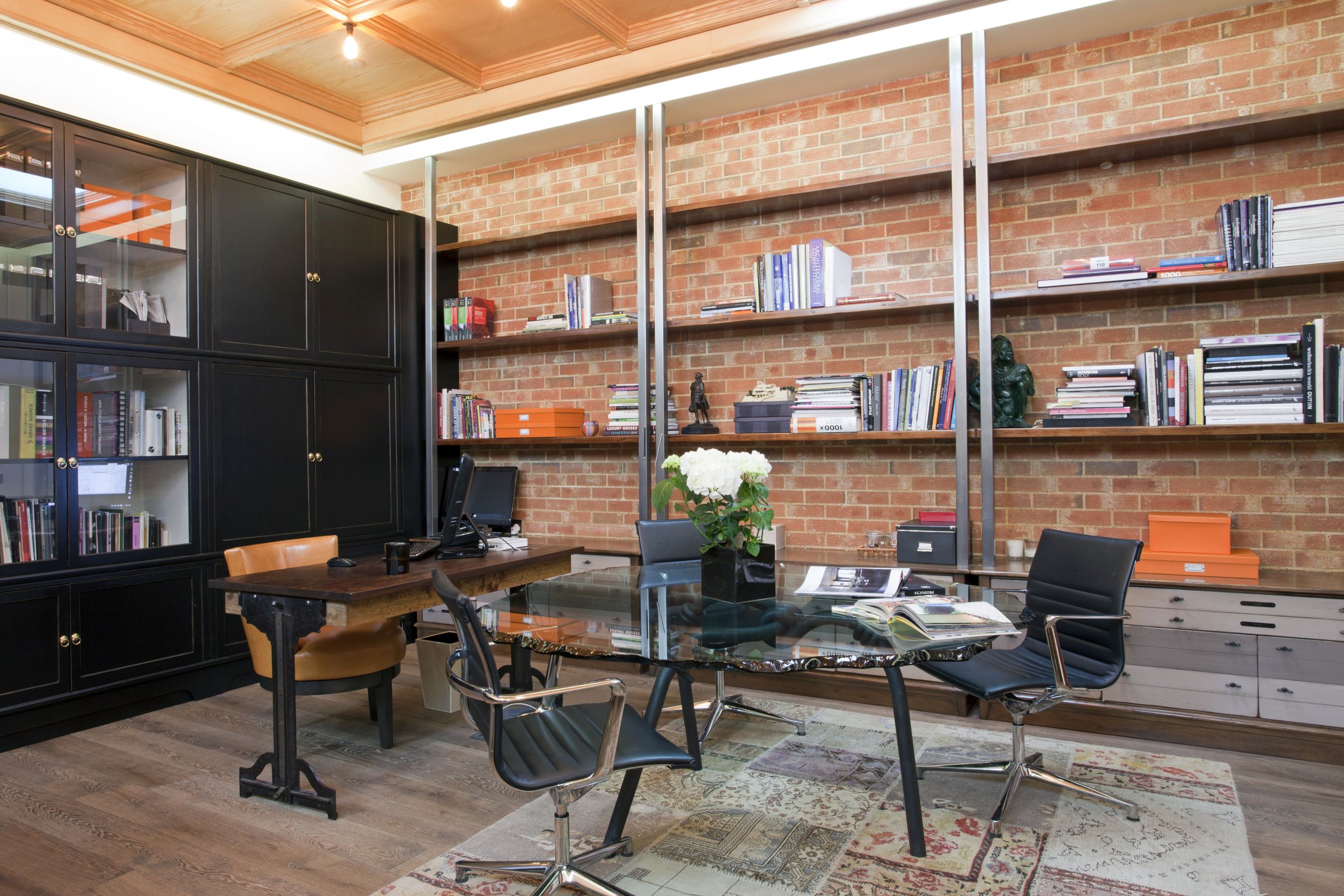 luxury office bookcase & shelving