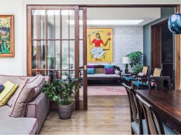 Interior designer Shalini Misra - screen dream: a zoned room with sliding doors