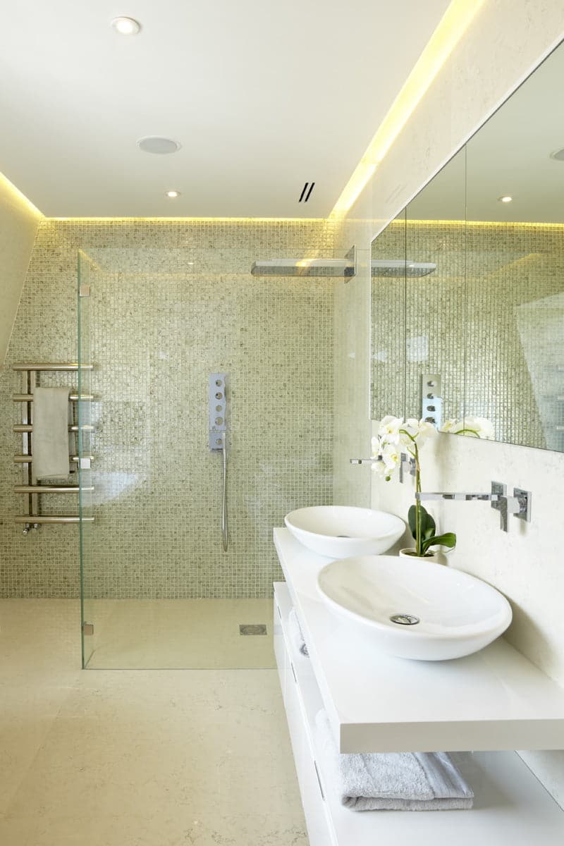 Led lamp bathroom online
