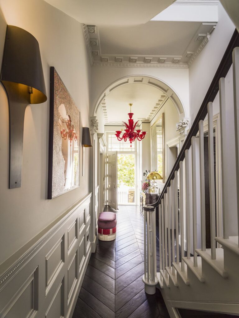 hallway & front door