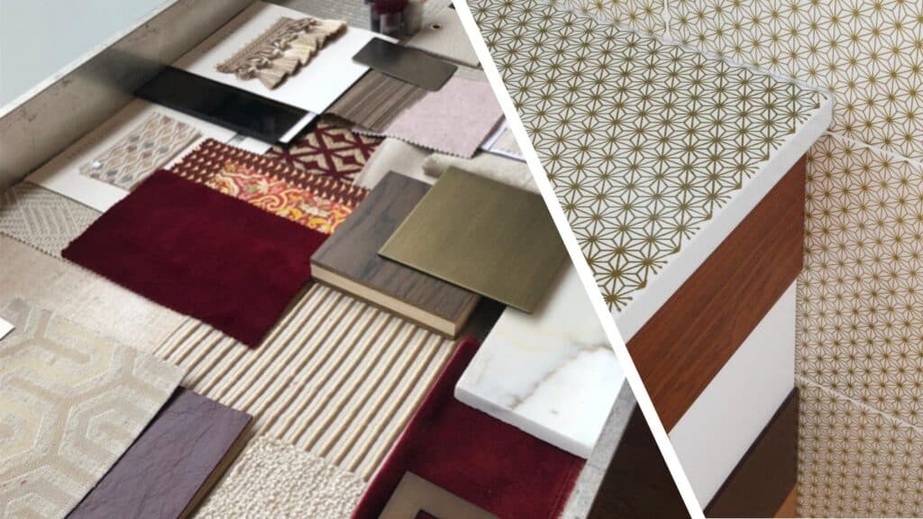 interior design mood board