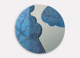silhouette blue mirror elizabeth kent studio