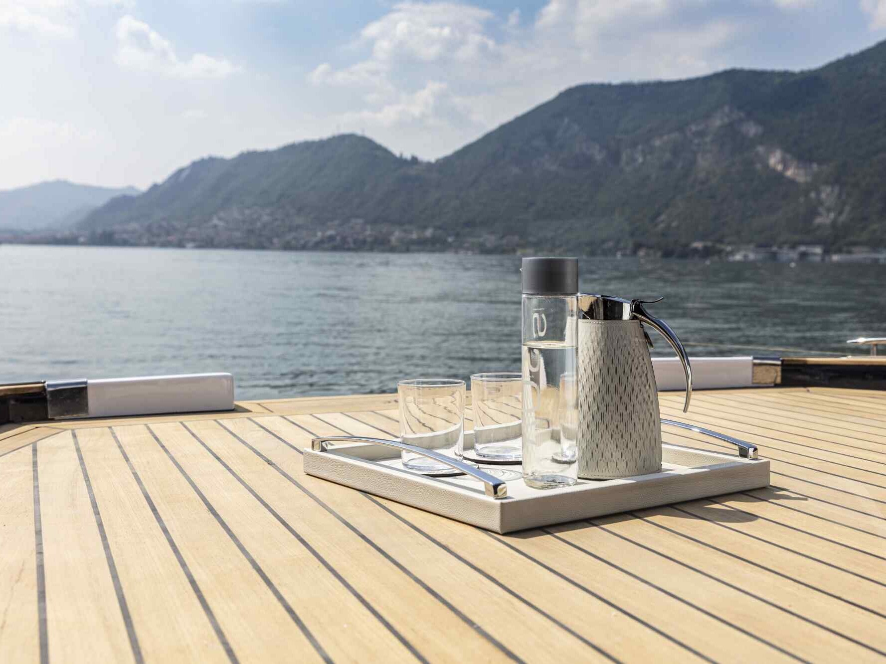 deck of yacht