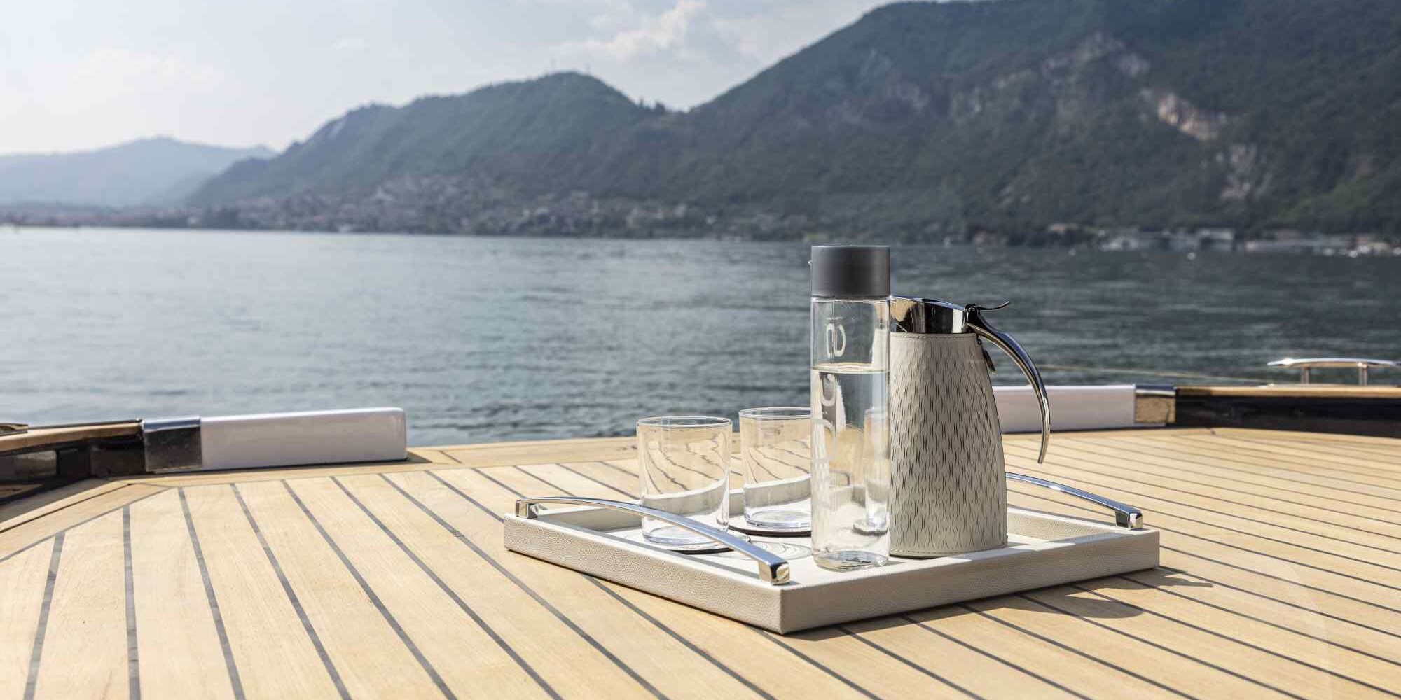 deck of yacht