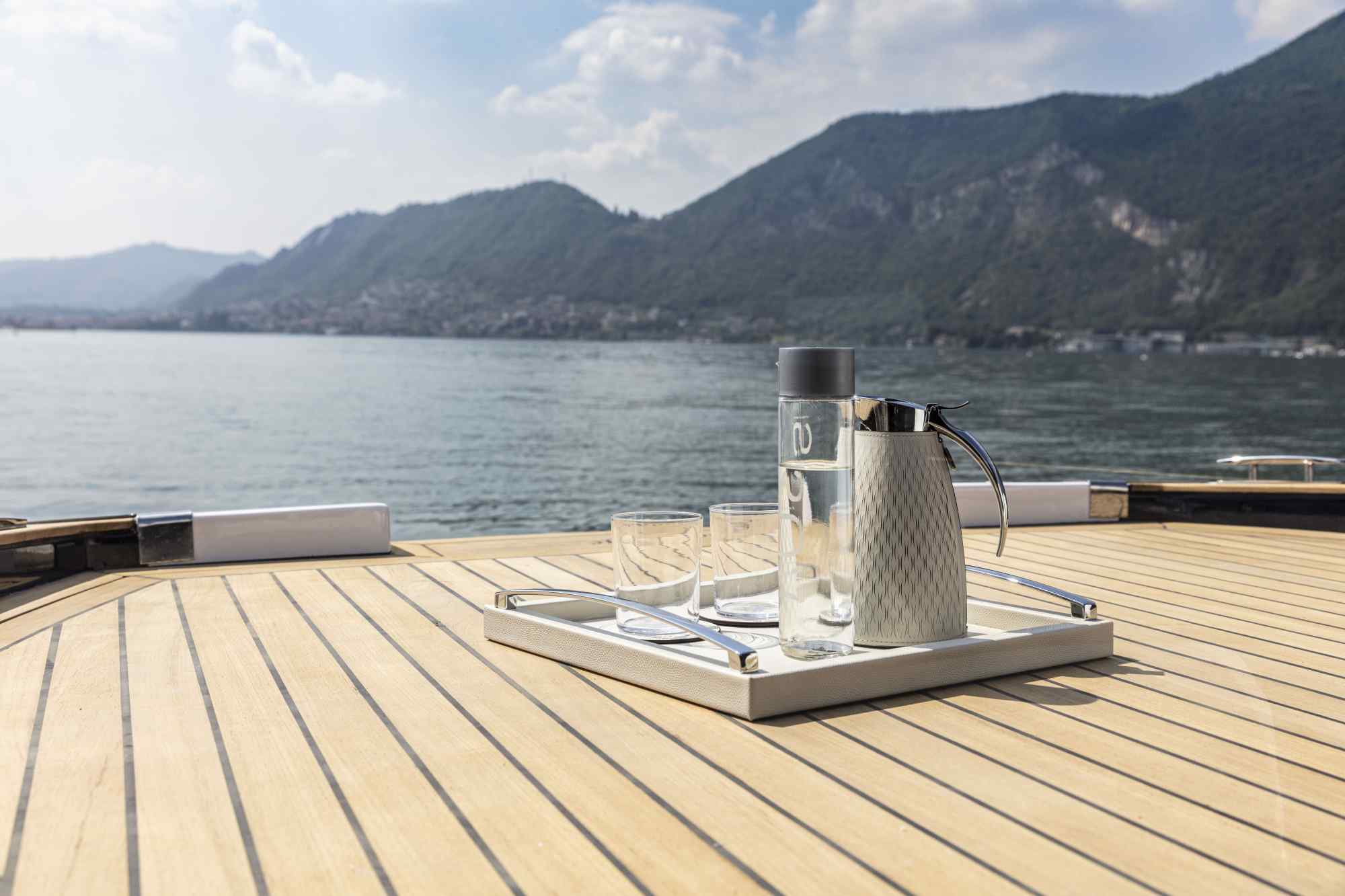 deck of yacht