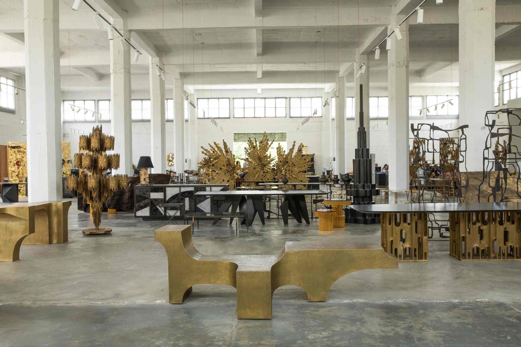 open space showroom at design week